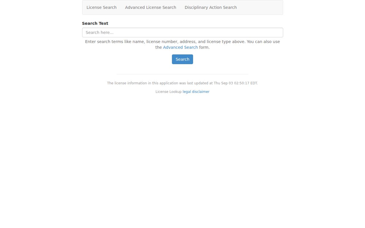 Woodbridge residents directory DPOR credential lookup