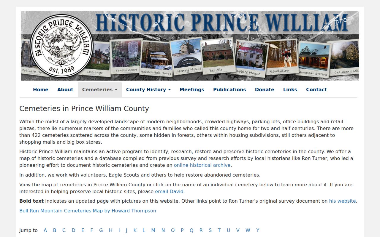 Woodbridge city directory companion research at Historic Prince William